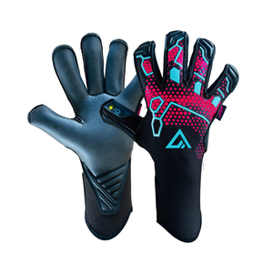 ถุงมือผู้รักษาประตูคุณภาพสูง ปี 2026 ผลิตจากยางลาเท็กซ์ ระบายอากาศได้ดี กันน้ำ สายรัดข้อมือปรับได้ สำหรับการแข่งขันระดับมืออาชีพ พร้อม Ako - Product Image 1