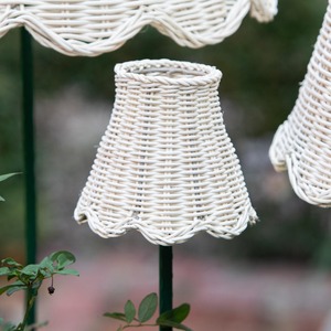 Abat-jour de table en osier de rotin à bords festonnés de style maison de ferme à la mode Fabricant et fournisseur du Vietnam - Product Image 4