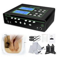 Machine de désintoxication ionique double pour bain de pieds, masseur de pieds, vente chaude en usine, compatible deux personnes, avec thérapie par ceinture infrarouge