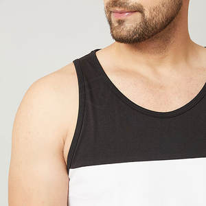 Débardeur en polyester à séchage rapide personnalisable grande taille vêtements de sport de fitness décontractés pour hommes vêtements de sport respirants - Product Image 3