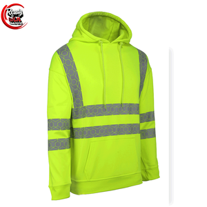 Sudadera de Seguridad para Hombre con Estampado Reflectante 3M, Certificación CE, Personalizable, Ropa de Trabajo de Alta Visibilidad, Manga Larga, Transpirable - Product Image 4