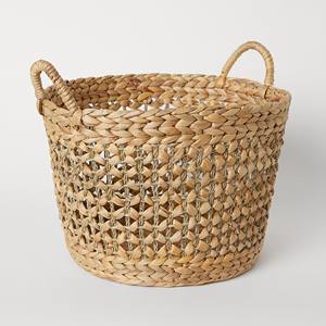 Paniers faits main en jacinthe d'eau pour le rangement de couvertures, vêtements et cadeaux, vente en gros - Product Image 1