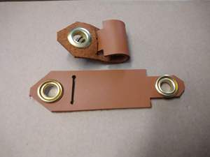 Tobillera Estándar para Cetrería, Ojal de Latón, Impermeable, Transpirable, Disponible en Todos los Tamaños para Todas las Aves, Hecha con Tecnología de Material Cordura - Product Image 3