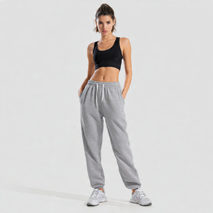 Pantalones Deportivos Extra Grandes para Mujer, Pantalones de Chándal Holgados de Algodón y Felpa, Pantalones de Pijama, Ropa Deportiva para Mujer - Product Image 1