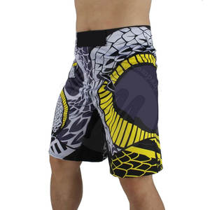 Vêtements d'entraînement MMA Shorts Fitness Vêtements MMA Shorts avec poches Fabriqué en haute qualité MMA Shorts pour hommes - Product Image 6