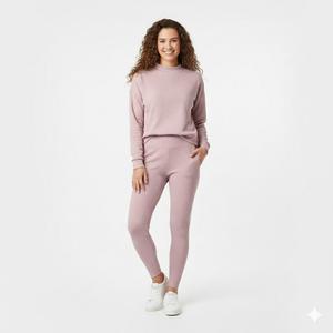 Sudadera con Capucha de Invierno Personalizada de Felpa Francesa con Hombros Caídos y Cuello Redondo Simulado, Ecológica, 380g, Algodón de Alta Calidad, Talla Grande para Mujer - Product Image 3