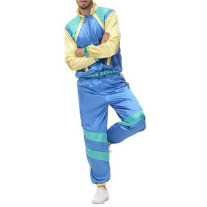 Conjunto Deportivo de Alta Calidad para Hombre, Chaqueta Cortavientos y Pantalones de Chándal, Material Transpirable, Impermeable, de Nailon - Product Image 1