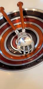 Cuillère à salade élégante avec manche en résine et finition argentée, idéale pour la vaisselle, la maison et les réceptions, vente en gros depuis l'Inde - Product Image 5