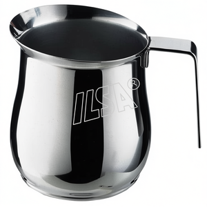 Calentador de Leche de Acero Inoxidable Ilsa (500ml) 6 Tazas, Doble Caldera, Cromado Pulido ALPI 0154006 - Product Image 2