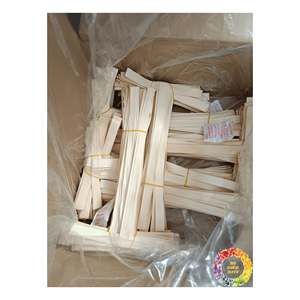 ถ้วยชานมไม้ไผ่ทำมือธรรมชาติแบบพกพาถ้วยชาแบบมีฟองเป็นมิตรต่อสิ่งแวดล้อมพร้อมข้อมูลสีทอง99ชิ้น - Product Image 3