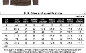 Veste en cuir molletonné pour homme, veste en similicuir PU - Product Image 6
