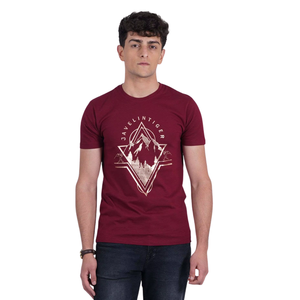 เสื้อยืดผู้ชายผลิตในอินเดีย | ผ้าฝ้าย100% คุณภาพสูงเสื้อยืดสีพื้นพิมพ์โลโก้ตามสั่ง - Product Image 6