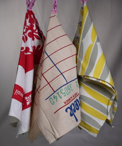 100% torchon en coton biologique de haute qualité écologique réutilisable séchage rapide poignée facile personnalisable Floral cuisine lavage à la main - Product Image 6