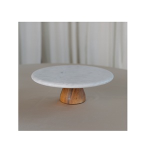 Thực Phẩm Tráng Miệng Bánh Phục Vụ Đứng Sinh Nhật Trang Trí Bên Nhà Máy Cung Cấp Cho Khách Sạn Nhà Đá Cẩm Thạch Nhà Bếp Bảng Hàng Đầu Gỗ Bánh Đứng - Product Image 1