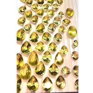110 Pcs of Natural Lemon Quartz 13-20mm Pear Marquise <b>Lazer</b> Cut 780 Ct Lot Iroc Sales High Quality Loose Gemstone for Jewellery - Product Image 3