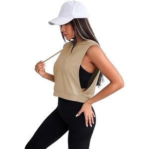 Débardeur sans manches en jersey de haute qualité pour femmes, idéal pour l'hiver, le printemps, l'été, la gym, le fitness et les sports - Product Image 3