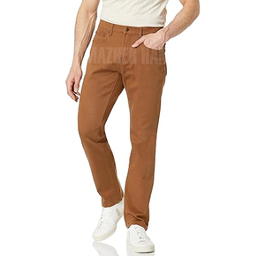 กางเกงยีนส์ผ้ายืดขายาวของผู้ชายกางเกงยีนส์แฟชั่นสตรีทแบบลำลองขนาดใหญ่พิเศษออกแบบได้ตามต้องการ - Product Image 1