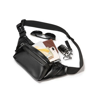 Outdoor Use Running Leather Waist <b>Bag</b> Light Weight Adult Use Leather Waist <b>Bag</b> <b>for</b> Online <b>Sale</b> - Product Image 4