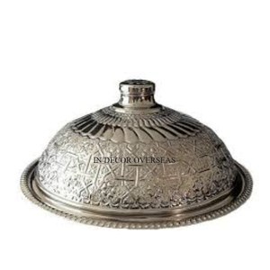 Dôme de couverture de service de nourriture d'hôtel et de restaurant en métal de qualité supérieure de concepteur élégant unique de regard brillant dans le prix impressionnant - Product Image 2