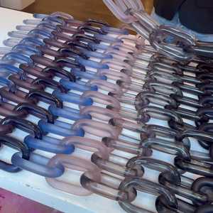 Custom Artistic Epoxy Resin Chain Links Multi-Purpose Wall <b>Hanging</b> Decor for DIY Projects Personalized Angel <b>Room</b> <b>Divider</b> - Product Image 3