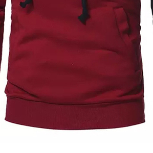 Custom Printed Cotton <b>Hoodies</b> Factory Wholesale Best Blank Oversized <b>Plain</b> Dyed for Winter - Product Image 4