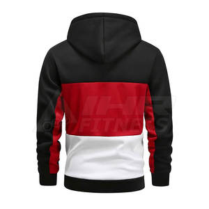 Nuevo diseño de sudaderas con capucha para hombre 100% algodón patrón sólido bajo MOQ precio al por mayor temporada de invierno hecho en Pakistán venta en línea - Product Image 2