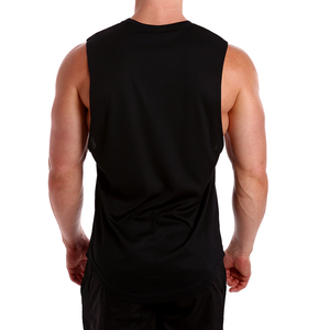 Camisetas sin mangas de algodón/fibra de bambú para hombre - Product Image 5
