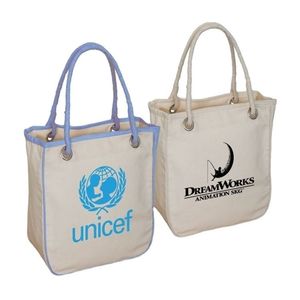 Bolsas de lona de algodón puro 100% ecológicas con estilo de moda Shopper reutilizable para la venta - Product Image 5