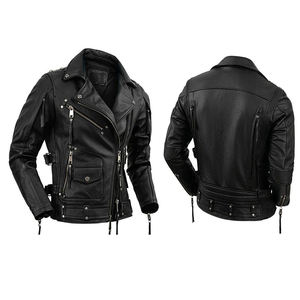 Vente en gros de vestes en cuir personnalisées de qualité supérieure pour hommes, meilleur produit, veste en cuir, veste en cuir personnalisée - Product Image 2