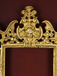 Royal Design Gold Finished Decorative <b>Photo</b> <b>Frame</b> Elegant Vintage Style Home Decor Gift Idea for Living Room and Office - Product Image 5