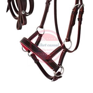 Bride de cheval personnalisée la plus vendue à vendre Bride de cheval en cuir - Product Image 3