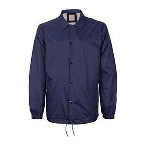 Veste de coach pour hommes et femmes, veste de sport d'extérieur légère, coupe-vent, imperméable, production en gros sur mesure OEM, prix d'usine - Product Image 4
