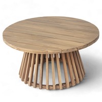 Table basse contemporaine de style farmhouse, réglable en hauteur, portable, en aluminium, pour salon, chambre, décoration intérieure, écologique