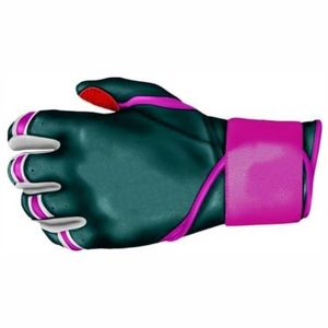 ถุงมือตีหนังสำหรับเล่นซอฟต์บอลเบสบอลข้อมือสั้นบุนวมระบายอากาศได้ตามต้องการ - Product Image 4