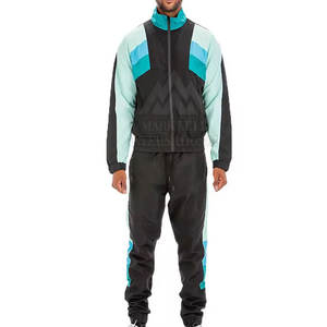 Ensemble coupe-vent personnalisé pour hommes, léger, nouveau ensemble coupe-vent Hip Hop respirant à vendre - Product Image 1