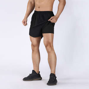 2025 Summer Sports <b>Shorts</b> for <b>Men</b> Breathable Quick-Drying Half Length Custom Logo <b>Jogging</b> High Street Style Plus Size Loose Fit - Product Image 3