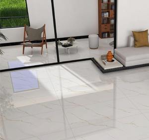 Meilleures ventes de carreaux de porcelaine en marbre blanc poli brillant de grande taille 1200 x 600 mm, carreaux d'intérieur, salles de bain, maisons, hôtels - Product Image 1