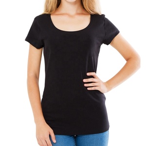 Camisetas informales listas para usar de talla grande para mujer, algodón suave, manga corta, digital, súper baratas, venta al por mayor, fabricante de Bangladesh - Product Image 3