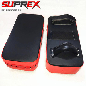 SUPREX ENTERPRISES Almohadilla de Boxeo de Cuero PU para Patadas y Golpes, Escudo Protector de Karate TKD, Almohadilla de Enfoque para Pies, Saco de Arena Vertical Sísmico para Ejercicio - Product Image 3