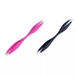 Low MOQ Stainless Steel Double Sided <b>Eyebrow</b> <b>Tweezer</b> with Slanted Tip Ergonomic & Innovative Modern Women's Brow Styling Tool - Product Image 3