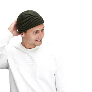 Venta caliente Casual Hip Hop Beanie Cap Nuevo diseño Transpirable Jacquard Tela Cómoda Elegante Hecho Pakistán para el uso diario - Product Image 5