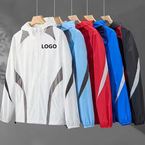 Veste de pluie d'entraînement de football personnalisée pour hommes, coupe-vent de football, sweat-shirts à capuche, hauts actifs pour l'entraînement, club, enfants, veste de pluie personnalisée - Product Image 6