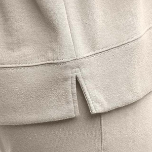 Sweats à capuche et sweatshirts en coton grande taille pour femmes Matériau personnalisé de haute qualité Service OEM Design Sweatshirts à col rond d'hiver - Product Image 5