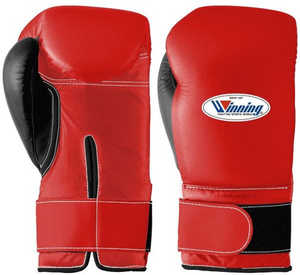 Guantes de boxeo ganadores de gancho y bucle de último diseño hechos a mano de cuero de vaca genuino disponibles en todos los colores y tamaños personalizados - Product Image 1