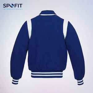 Veste de baseball universitaire pour homme et femme, vestes bomber, vêtements de rue décontractés unisexes, vestes universitaires pour homme - Product Image 3