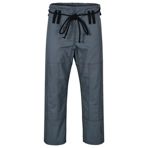 Uniforme de Jiu Jitsu Brasileño Negro Hecho a Medida con Diseño de Bordado Frontal, Ropa de Artes Marciales de Secado Rápido y Transpirable - Product Image 2