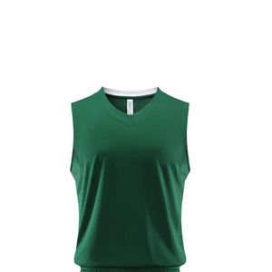 Uniforme de basket-ball pour hommes, vêtements de sport de couleur verte, vente directe en usine, uniforme de basket-ball - Product Image 6