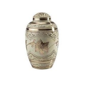 Latest Design Silver Glossy Finished Modern Metal Cremation Urns <b>Keepsake</b> Urns for Human <b>Pet</b> <b>Ashes</b> Funeral Urn Bulk Supplier - Product Image 5