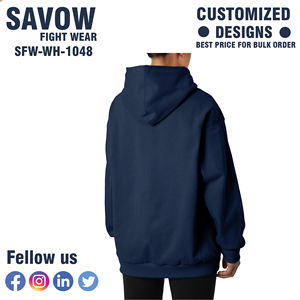 Sudaderas con capucha para mujer, jersey de gran tamaño personalizado, estampado frontal de alta calidad, 360g, sudaderas de algodón, ropa informal con capucha, chaquetas de lana para gimnasio - Product Image 2