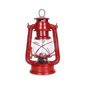 H.M.A Artisanat Finition Cuivre Lanterne Ouragan Décorative Style Rétro Lampe à Huile en Métal pour Ambiance Maison - Product Image 4